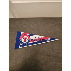 Vintage 2003 Texas Rangers MLB Felt Mini Pennant Rico Tag Express Baseball 5"